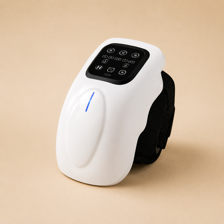 Selvro Relief Knee — Verwarmde Kniemassager met Vaste Schaal