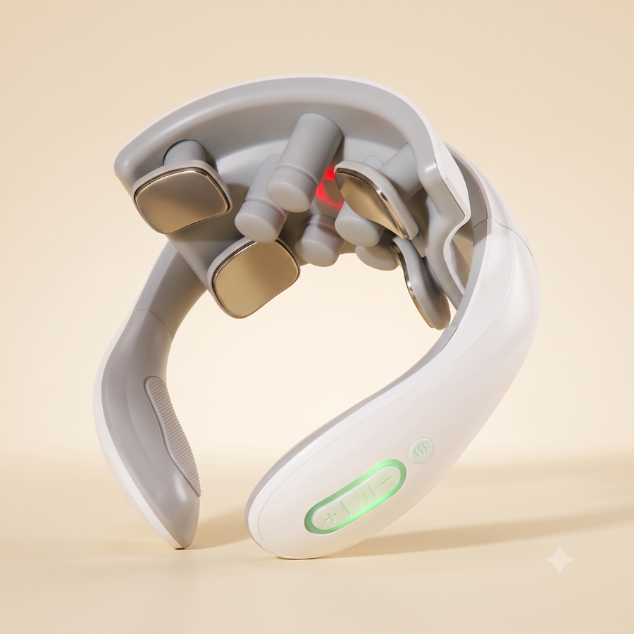 Selvro Relief Neck — Nekmassager met Warmte voor een Stijve Nek en Gespannen Schouders